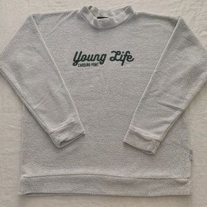 Woolly Threads Young Life Sweater Sweatshirt Sz XL
